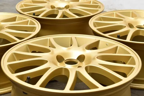 アバルト純正 595 スコルピオーネオーロ 純正 17in ホイール