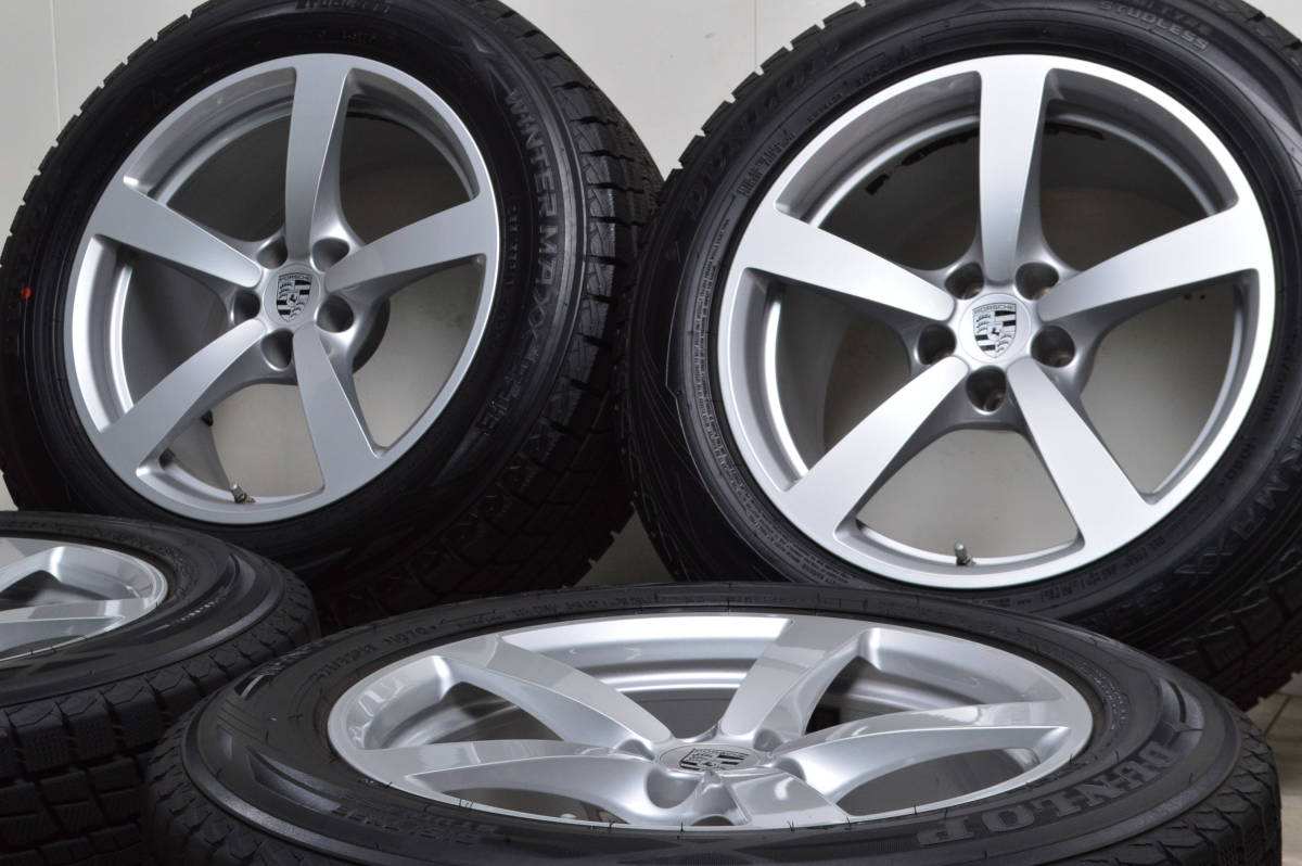 ポルシェ 95B マカン 純正 18in / ダンロップ ウインターマックス SJ8 235/60R18