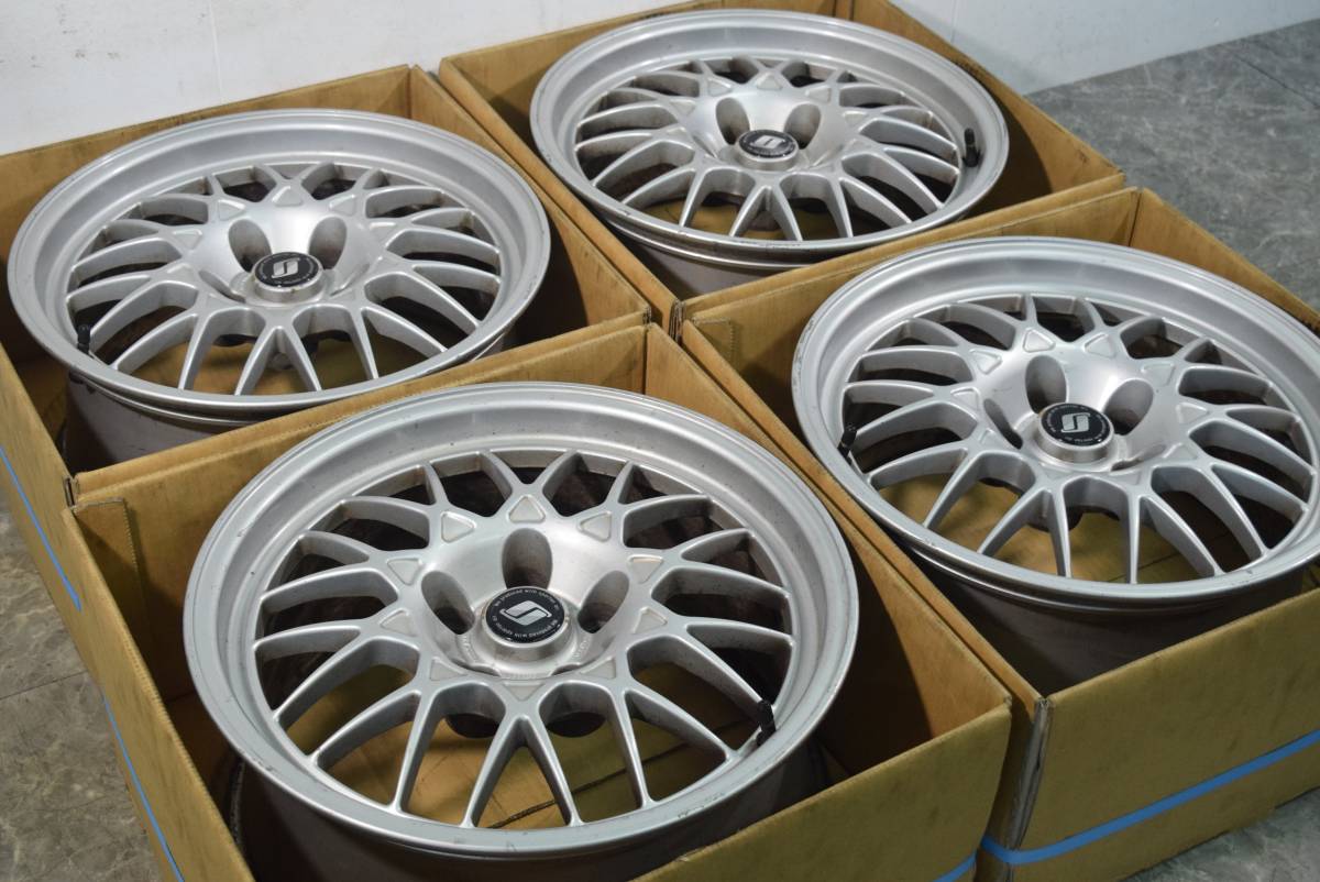 超激得定番BNR32 VspecⅡ 純正 BBS アルミホイール 純正品