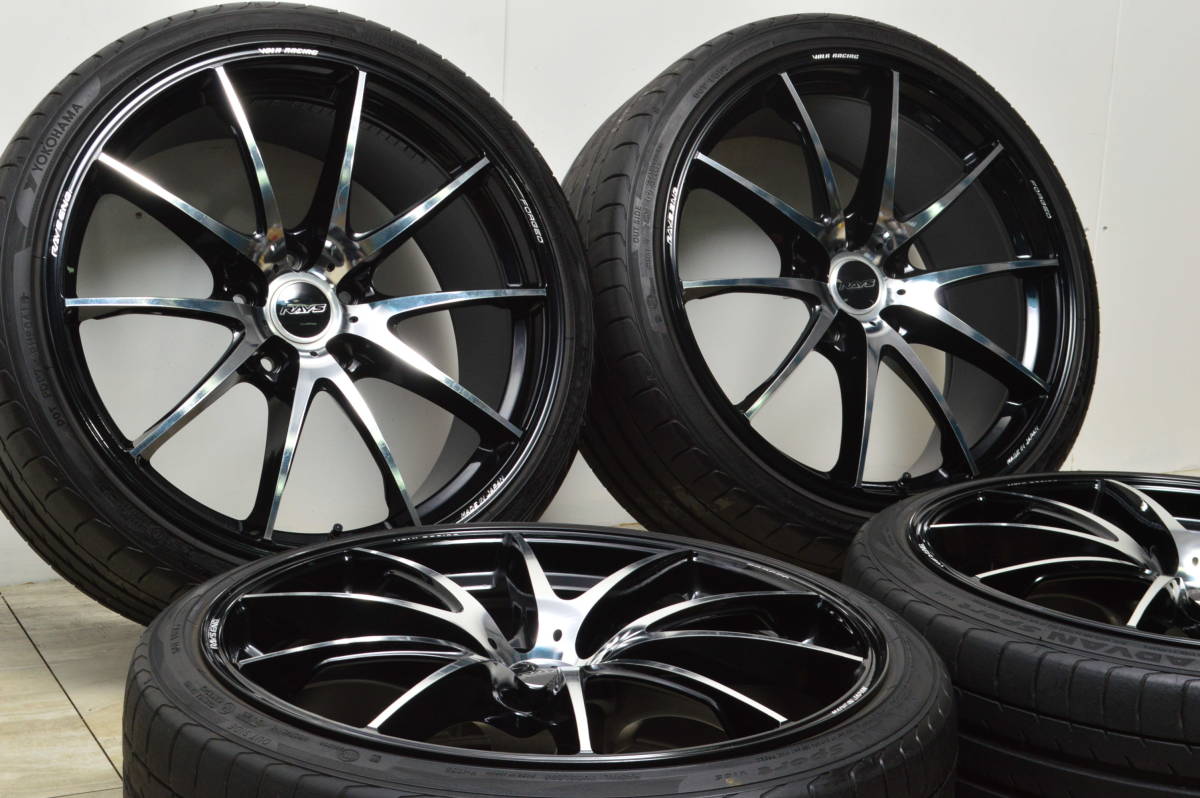 限定SALE爆買い1400026002 レイズ ボルクレーシング G25 ブラック 18x7.5 48 PCD114.3 トラスト企画 U ラジアルタイヤ